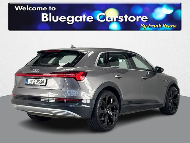 Image for 2021 Audi e-tron 50E TECHNIK QUATTRO **NEW 22 INCH ALLOYS**FULL BLACK LEATHER INTERIOR**FRONT HEATED SEATS**DRIVE MODES**FRONT AND REAR SENSORS**REVERSE CAMERA**TOUCHSCREEN INFOTAINMENT SYSTEM**DIGITAL DASH**