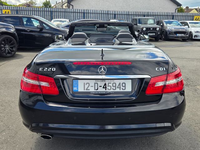 Image for 2012 Mercedes-Benz E Class E220 CDI AMG LINE CONVERTIBLE AUTO
