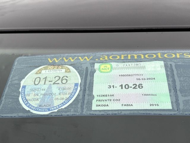 Image for 2016 Skoda Fabia Automatic Estate 1.2