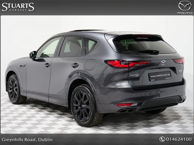 Image for 2025 Mazda CX-60 HOMURA PLUS PHEV 327ps 8AT AWD*JUST LISTED*HIGH SPEC* HOMURA PLUS*DRIVERS ASSISTANCE PACK, CONVENIENCE PACK AND PANORAMIC SUNROOF, MACHINE GREY WITH BLACK LEATHER , RADAR CRUISE WITH MAZDA PILOT A