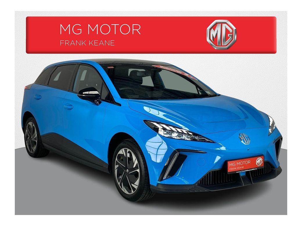 Image for 2023 MG MG4 ELECTRIC LR - EXCLUSIVE- 64KWH**HALF LEATHER HEATED SEATS**HEATED STEERING WHEEL**MULTIFUNCTIONAL STEERING WHEEL**TOUCHSCREEN MEDIA**APPLE CARPLAY**FINANCE AVAILABLE**AIR CONDITIONING**