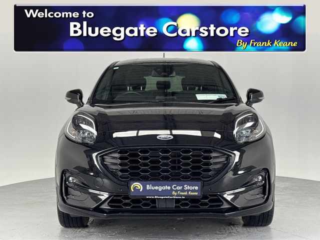 Image for 2022 Ford Puma ST-LINE 5DR 1.0T 125 MHEV**MULTIFUNCTIONAL STEERING WHEEL**DIGITAL DASH**REVERSE CAMERA**TOUCH SCREEN MEDIA DISPLAY**REVERSE CAMERA**BLACK CLOTH INTERIOR**BLUETOOTH**NAVIGATION**FINANCE AVAILABLE**