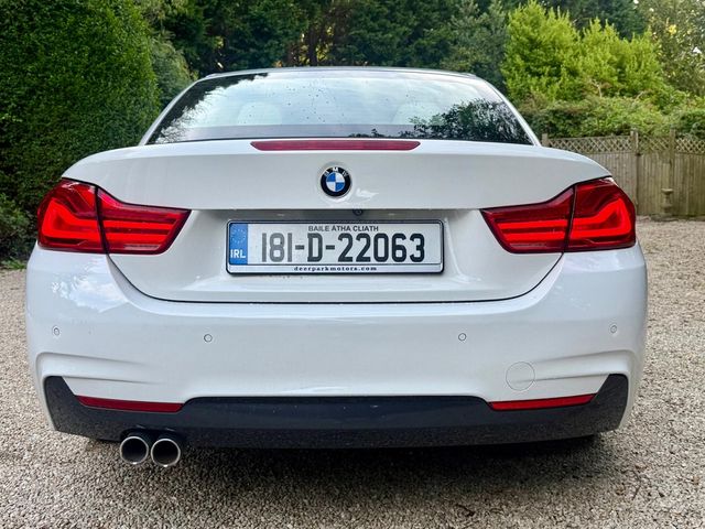 Image for 2018 BMW 4 Series 420D M SPORT CONVERTIBLE *Huge Specification* 