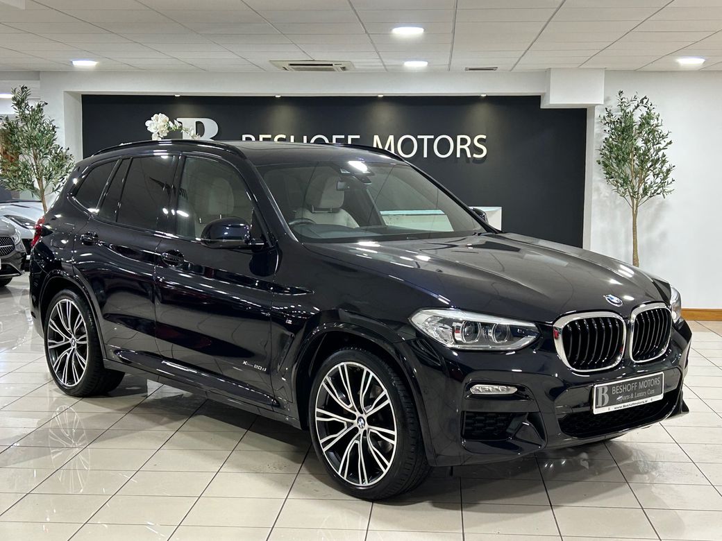 Image for 2018 BMW X3 20d X-DRIVE M-SPORT AUTO=HUGE SPEC//LOW MILES=FULL SERVICE HISTORY//ORIGINAL IRISH SUPPLIED=181 D REG=ONLY €280 ANNUAL ROAD TAX//TAILORED FINANCE PACKAGES AVAILABLE=TRADE INS WELCOME