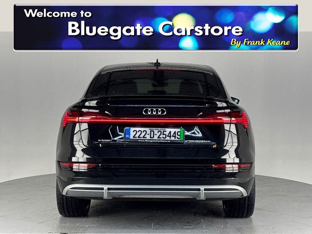 Image for 2022 Audi e-tron S LINE 55 QUATTRO**NEW 22" BLACK ALLOYS**HEATED LEATHER**DIGITAL DASH**TOUCHSCREEN MEDIA**APPLE CAR PLAY**DUAL CLIMATE**DRIVE MODES**MULTIFUNCTIONAL STEERING WHEEL**CRUISE CONTROL**REVERSE CAMERA**