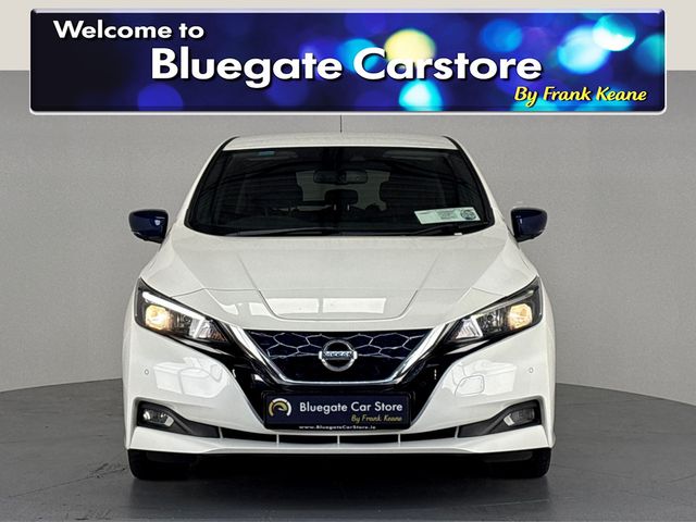 Image for 2021 Nissan Leaf PREMIUM 40KW**SEMI DIGITAL DASH**TOUCHSCREEN BLUETOOTH MEDIA**NAVIGATION**REVERSE CAMERA**PARKING SENSORS**ECO MODE**MULTIFUNCTIONAL STEERING WHEEL**CRUISE CONTROL**AUTO LIGHTS**AUTO WIPERS**ISOFIX**