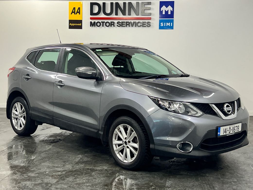 Image for 2014 Nissan Qashqai LOW MILEAGE*1.5 DSL SV 4DR*TWO KEYS*NCT*12 MONTH WARRANTY*FINANCE AVAILABLE