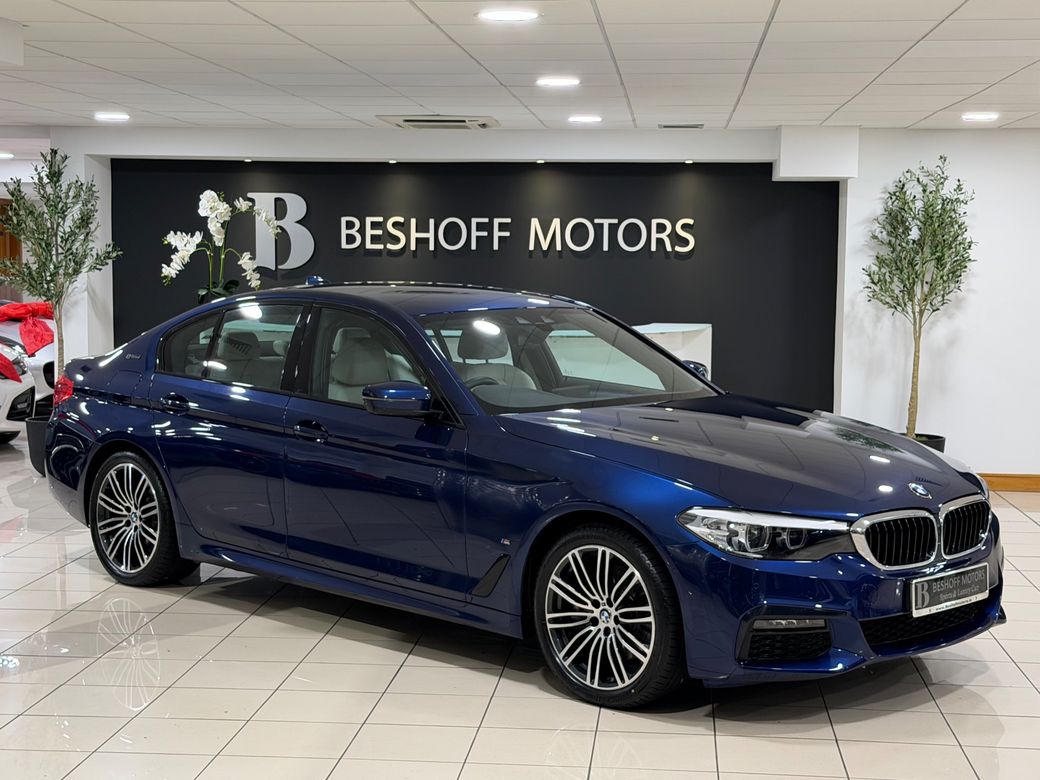 Image for 2018 BMW 5 Series 530e M-SPORT=LOW MILES//IVORY INTERIOR//182 D REG=JUST SERVICED=TAILORED FINANCE PACKAGES AVAILABLE=TRADE IN'S WELCOME
