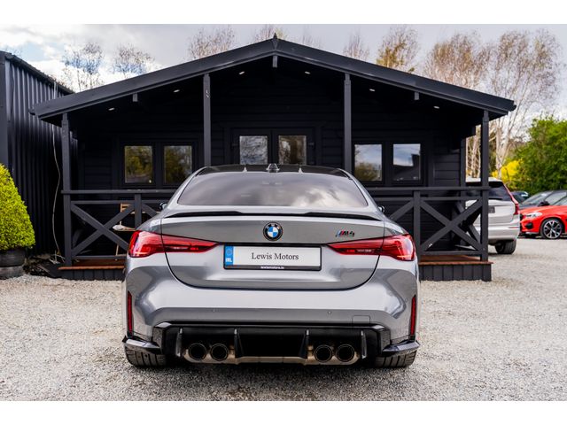 Image for 2024 BMW M4 M4 COMPETITION X-DRIVE, 530BHP, LOW MILEAGE, HARMAN KARDON, REAR VIEW CAMERA, HUD, LASER TAILLIGHTS, COMFORT ACCESS