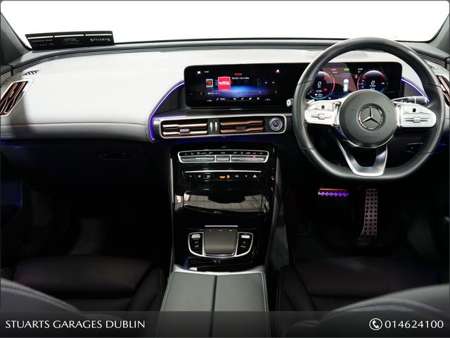 Image for 2023 Mercedes-Benz EQC *PREMIUM PLUS* 400 AMG LINE: SPECTRAL BLUE METALLIC, ARTICO LEATHER, SUNROOF, 360 CAMERA, HEADS UP DISPLAY, 21” DIAMOND CUT TURBINE ALLOYS, KEYLESS