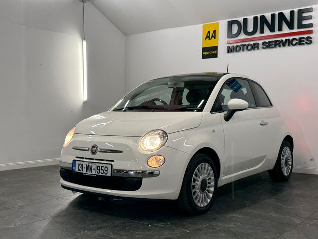 Image for 2013 Fiat 500 **SUN ROOF **2 KEYS **MULTI FUNCTION STEERING WHEEL **15'' BRUSHED SILVER WHEELS **CITY MODE POWER STEERING **VOICE CONTROL **AUTO START STOP **AUTO LIGHTS **HEADLIGHT HEIGHT ADJUSTMENT **