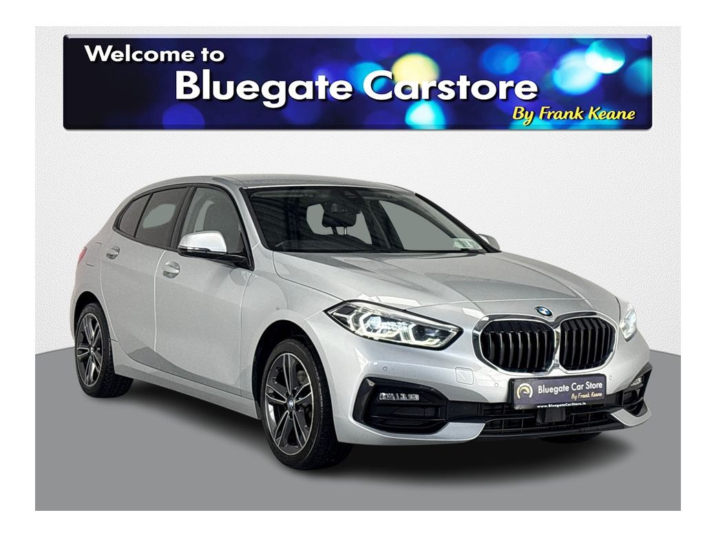 Image for 2021 BMW 1 Series D SPORT**BLACK LEATHER SEATS**LUMBAR SUPPORT**TOUCHSCREEN MEDIA**PHONE CONNECTIVITY**PARKING SENSORS**DUAL CLIMATE**DRIVE MODES**MULTIFUNCTIONAL STEERING WHEEL**CRUISE CONTROL**ISOFIX**FINACE AVAILABL