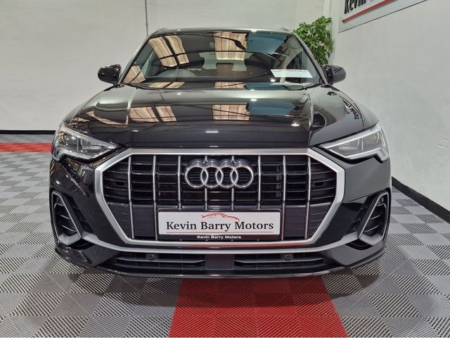 Image for 2022 Audi Q3 45 TFSIe S LINE (PLUG IN HYBRID) 245BHP AUTOMATIC **ONE OWNER / 19" ALLOYS / CRUISE CONTROL / HALF LEATHER / HEATED FRONT SEATS / SAT NAV / SONOS PREMIUM SOUND / REVERSE CAMERA / REAR SUN PROTECTION**