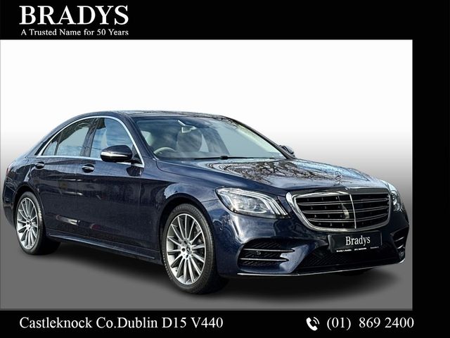 Image for 2018 Mercedes-Benz S Class S 400d AMG Premium Plus Pack--One Owner--Irish Car