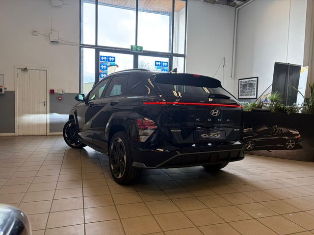 Image for 2025 Hyundai Kona ELECTRIC N LINE 65kWH AUTO 5DR. Pristine Car with only 17km, 2 Keys, Mirror Link, Dual Climate, Cruise, Heated Seats & Steering Wheel, Sat Nav, Reverse Cam, MFSW & more.