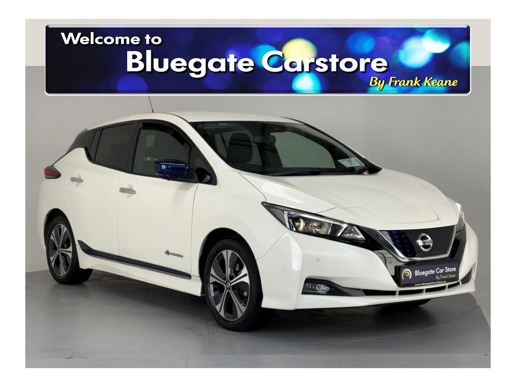 Image for 2021 Nissan Leaf PREMIUM 40KW**SEMI DIGITAL DASH**TOUCHSCREEN BLUETOOTH MEDIA**NAVIGATION**REVERSE CAMERA**PARKING SENSORS**ECO MODE**MULTIFUNCTIONAL STEERING WHEEL**CRUISE CONTROL**AUTO LIGHTS**AUTO WIPERS**ISOFIX**