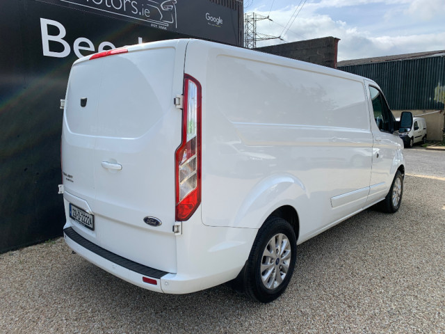 Image for 2023 Ford Transit Custom 2.0 TDCI 170 PS AUTO LIMITED // PRICE EXCL. VAT // 03/27 CVRT // FULL SERVICE HISTORY // AIR CON, CRUISE AND PARKING SENSORS // 