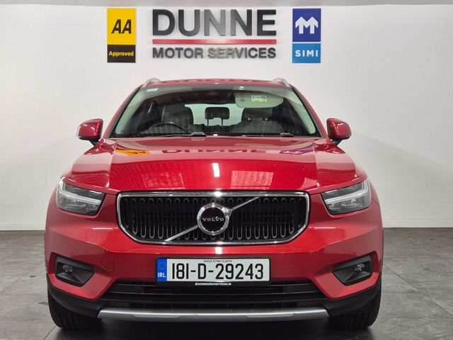 Image for 2018 Volvo XC40 **D4 **AWD **AUTOMATIC **DIGITAL DASH CLOCKS **FULL LEATHER **HEATED SEATS**LEATHER MULTIFUNCTION STEERING WHEEL **2 KEYS **ELECTRIC LUMBAR SUPORT **ADAPTIVE CRUISE CONTROL**FRONT AND REAR PARKING