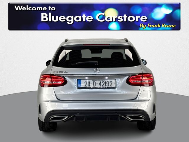 Image for 2021 Mercedes-Benz C Class DE AMG LINE NIGHT EDITION ESTATE**PANORAMIC SUNROOF**BLACK LEATHER INTERIOR**FRONT HEATED ELECTRIC MEMORY SEATS**REVERSE CAMERA**PARKING SENSORS**AMG ALLOYS**BURMESTER SOUND SYSTEM**FINANCE ARRANGED**
