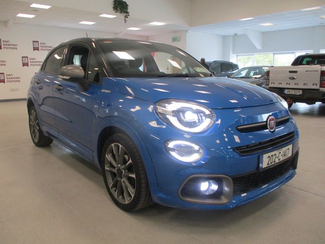 Image for 2020 Fiat 500X Sport 1.0 T Firefly 120HP 5DR-CAMERA-CARPLAY-SAT NAV-LEATHER-SPORT INTERIOR
