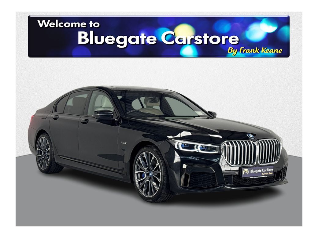 Image for 2022 BMW 7 Series 745E E LCI**PANORAMIC SUNROOF**HEATED MULTIFUNCTIONAL STEERING WHEEL**FRONT HEATED ELECTRIC SEATS**REAR HEATED SEATS**SOFT CLOSING DOORS**HARMON KARDON**APPLE CARPLAY**ELECTRIC TAILGATE**