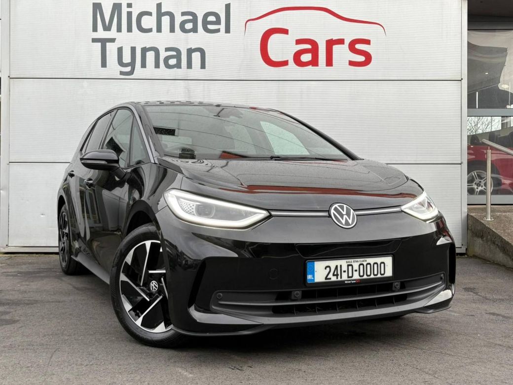 Image for 2024 Volkswagen ID.3 Pro Match 58KWH Life, 204bhp, 18” Alloys, Climate, Heated Seats, CarPlay - First registered in March 2024 - Trade in Price €27, 444