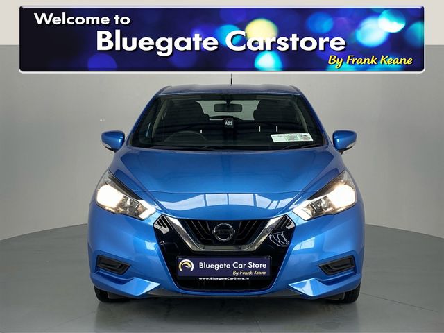 Image for 2019 Nissan Micra 1.0 SV 195**Semi Digital Dash**Touchscreen Media**Parking Sensors**Black Cloth Interior**Multifunctional Steering Wheel**USB Connector**Electric Front Windows**Isofix**6 Month Warranty**