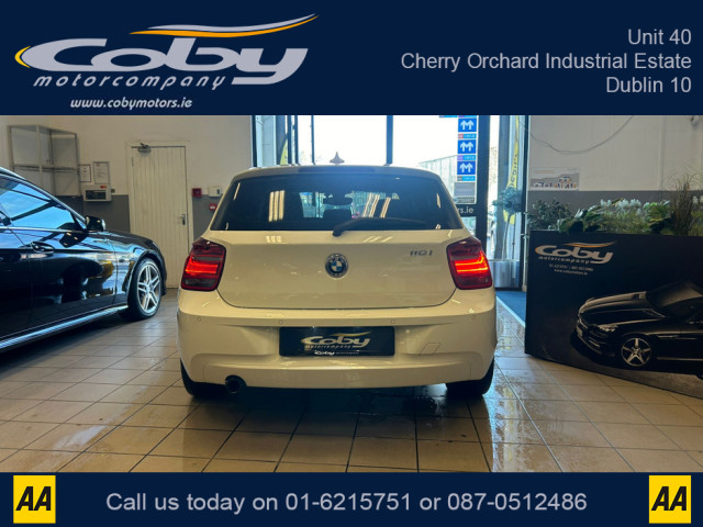 Image for 2014 BMW 1 Series 1.6 5DR AUTO. Sat Nav, Pristine Car with only 84km, 2 Keys, New NCT done before collection. Full Leather, Alloy Wheels, Dual Climate Control, Heated Seats, Reverse Camera, Bluetooth, MFSW and more.