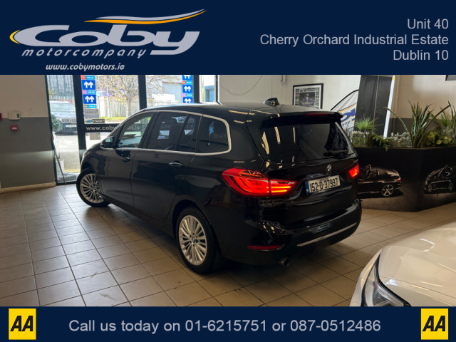 Image for 2015 BMW 2 Series Gran Tourer 1.5 Auto 7 Seater . New NCT, 2Keys, Alloy Wheels, Dual Climate Control, Full Electrics, Sat Nav, Parking Sensors, Reverse Camera, Cruise Control, Bluetooth, Full Leather, CD, Lane Departure and more.