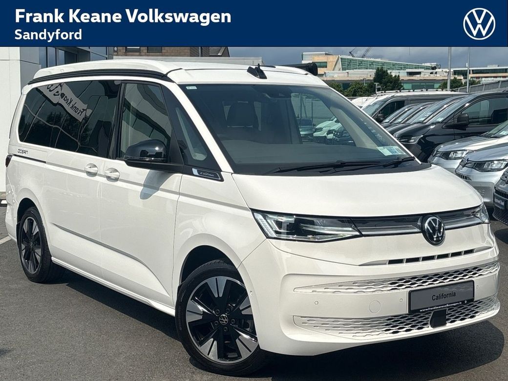 Image for 2026 Volkswagen California OCEAN AUTO 2.0TDI 150BHP *NOW AVAILABLE FOR IMMEDITATE DELIVERY* *FOLDING TRAILER HITCH* *HALMSTED ALLOYS* *ELECTRIC POP-UP ROOF* *REAR VIEW CAMERA* *FRONT AND REAR PARKING SENSORS*
