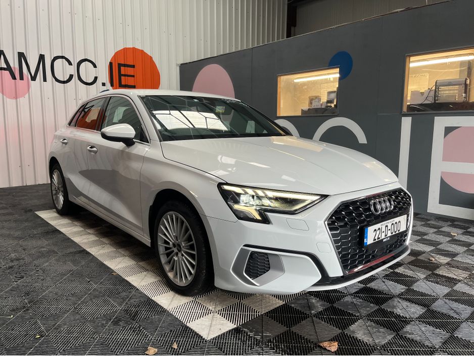 Image for 2022 Audi A3 €26950 2022 AUDI A3 SPORTBACK 30TFI 1.0 AUTOMATIC / REVERSE CAMERA / PADDLE SHIFTERS / HEATED & ELECTRIC SEATS / CRUISE CONTROL 