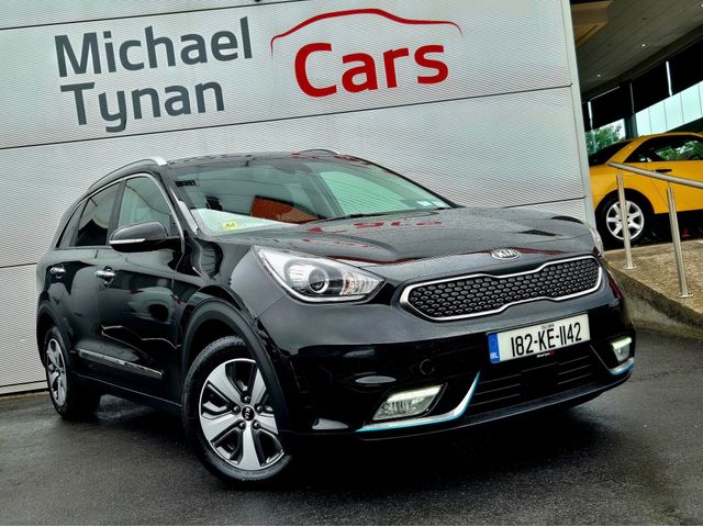 Image for 2018 Kia Niro 1.6 Petrol Plug-In Hybrid Platinum, Grey Leather, Heated Seats, Heated Steering Wheel, Camra, CarPlay/Android Auto, Roof Rails