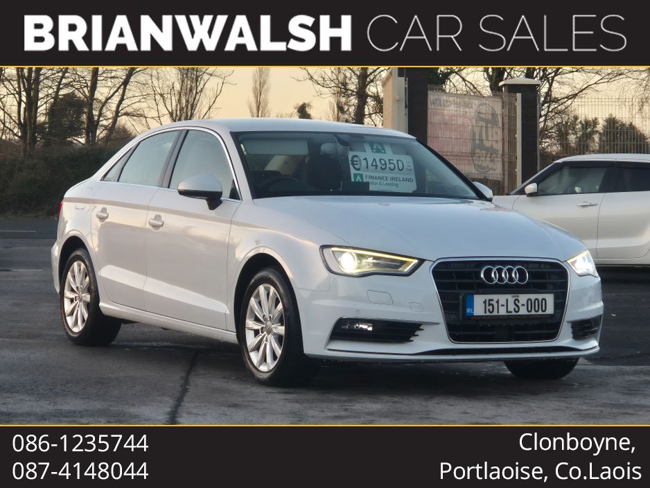 Image for 2015 Audi A3 1.4 TFSI Automatic Saloon *PORTLAOISE*FINANCE AVAILABLE*. 