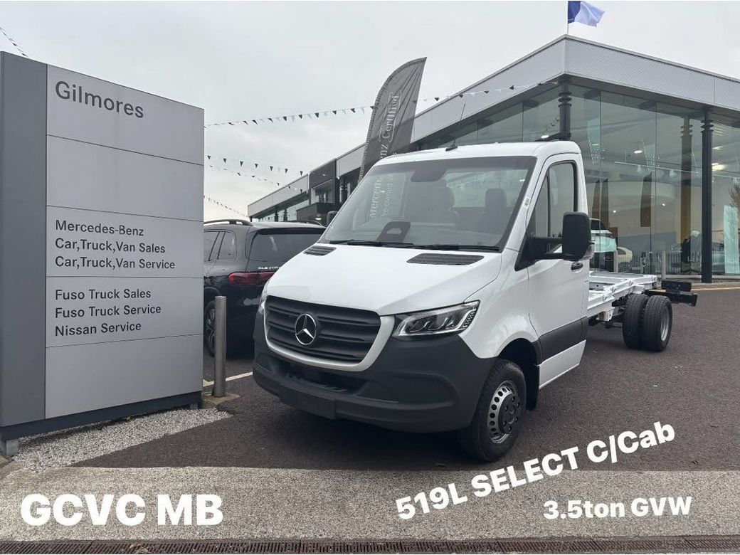 Image for 2026 Mercedes-Benz Sprinter 519L Chassis Cab 3500KG GVW SELECT Auto