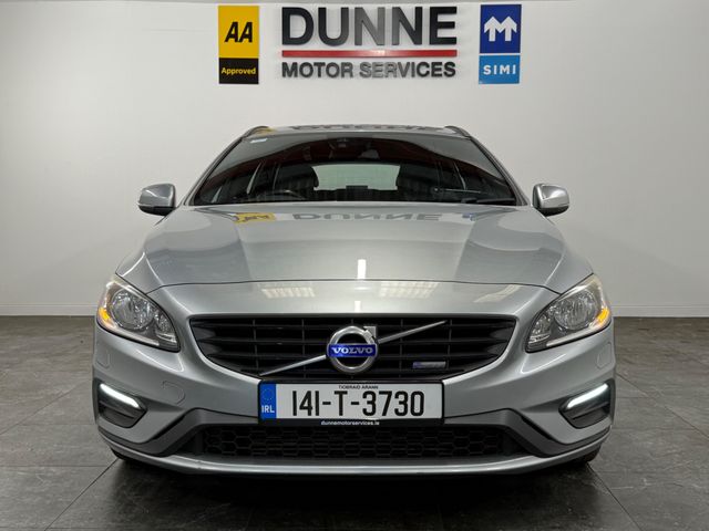 Image for 2014 Volvo V60 **D3 **R-DESIGN **MULTI FUNCTION STEERING WHEEL **DIGITAL DASH **BLUETOOTH RADIO **CRUISE CONTROL **DUAL DIGITAL CLIMATE CONTROL **PUSH BUTTTON START **AUTO START STOP **ELECTRIC HANDBRAKE **AUTO LIG
