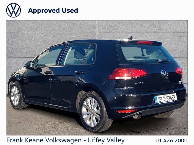 Image for 2015 Volkswagen Golf COMFORTLINE AUTO 1.2TSI 115BHP *REAR VIEW CAMERA**BLACK* *NEW NCT* *12 MONTHS FRANK KEANE WARRANTY* *FINANCE AVAILABLE*