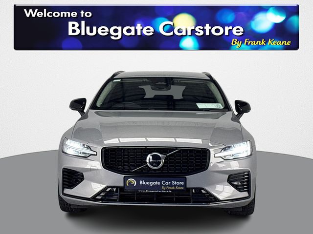 Image for 2023 Volvo V60 T6 PHEV PLUS DARK AWD **FULL BLACK LEATHER INTERIOR**FRONT HEATED SEATS**HEATED STEERING WHEEL**APPLE CARPLAY**ANDROID AUTO**LANE ASSIST**CRUISE CONTROL**FULL DIGITAL DASH**USBC FAST CHARGING PORTS**