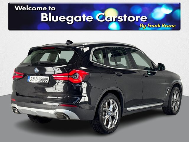 Image for 2023 BMW X3 XDRIVE30E XLINE**HEATED SEATS**REVERSING CAMERA**DUAL CLIMATE CONTROL**CRUISE CONTROL**19 INCH ALLOYS**CHARGING PORTS**BLACK LEATHER INTERIOR**DRIVE MODES**DESCENT CONTROL**
