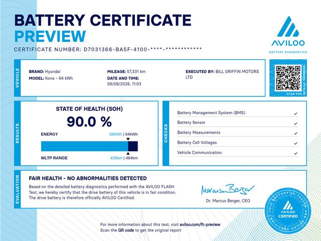 Image for 2023 Hyundai Kona PREMIUM 65KWH LONG RANGE // LOW MILEAGE // FULL SERVICE HISTORY // HEATED SEATS