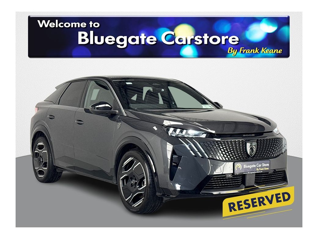 Image for 2025 Peugeot 3008 GT EV**DIGITAL DASH**TOUCH SCREEN MEDIA**APPLE CAR PLAY**HEATED SEATS**ELECTRIC TAILGATE**CRUISE CONTROL**MULTIFUNCTIONAL STEERING WHEEL**REVERSE CAMERA**PARKING SENSORS**FINANCE ARRANGED**