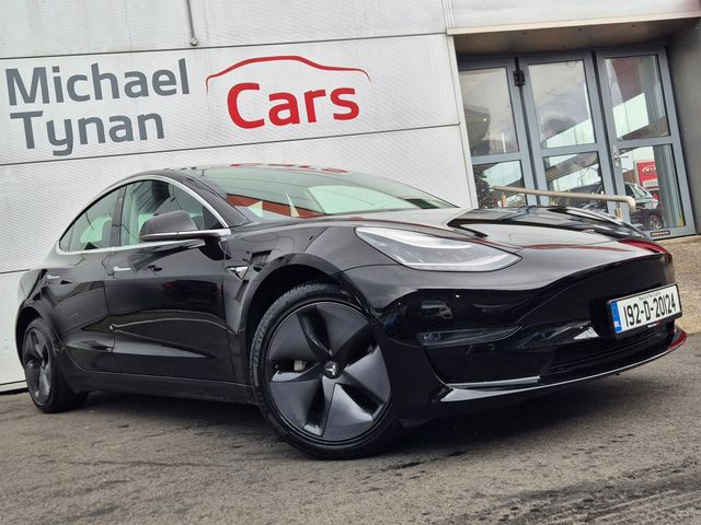 Image for 2019 Tesla Model 3 RWD Auto, Irish Car, Black Leather, Heated Seats & Steering Wheel, Glass Roof, Sat Nav, Camera, Electric Tailgate, 2 Keys - First Registered in September 2019 - Trade in Price €19, 777.