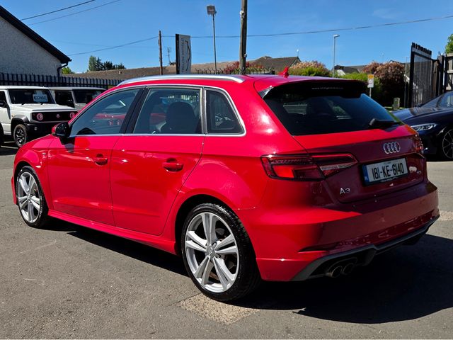Image for 2018 Audi A3 2.0 TDI S-LINE 150 BHP