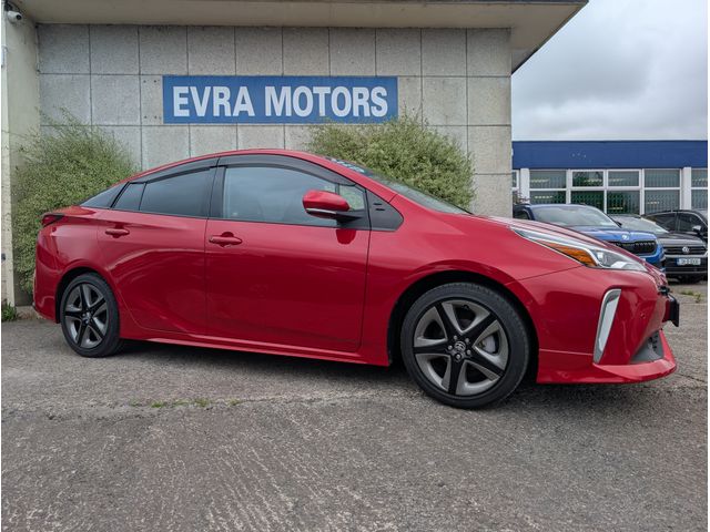 Image for 2020 Toyota Prius TOURING SMART AUTOMATIC HYBRID 1.8 PETROL //HIGH SPEC//VERY LOW MILES//FULL LEATHER HEATED SEATS//360 PARKING CAMERAS//KEYLESS ENTRY//ADAPTIVE CRUISE CONTROL//HEAD UP DISPLAY//