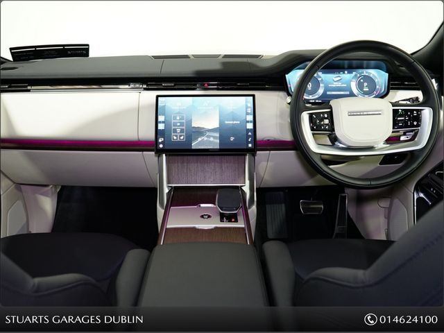 Image for 2025 Land Rover Range Rover P460E SE, SHADOW EXTREIOR PACK, 22” ALLOYS, CHARENTE GREY METALLIC, EBONY AND IVORY INTERIOR, 20 WAY COMFORT SEATS, SOFT CLOSE DOORS, PANORAMIC GLASS ROOF