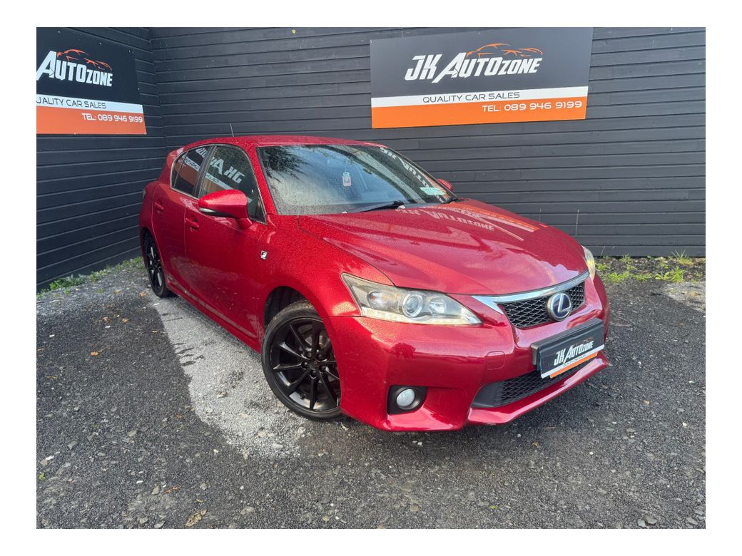 Image for 2012 Lexus CT CT 200H F SPORT CVT 5DR AUTO 1.8 136BHP A