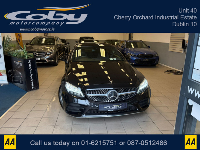 Image for 2021 Mercedes-Benz C Class C220D AMG LINE EDITION 2DR AUTO. NCT &amp; Tax, 1/2 Leather, Sat Nav, Dual Climate Control, Heated Seats, Cruise Control, Revers Cam, Parking Sensors, Paddle Shift, BT &amp; more.