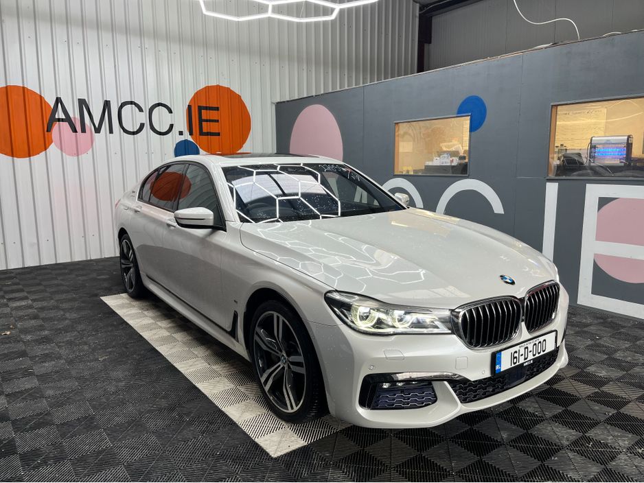 Image for 2016 BMW 7 Series €24950! 2016 BMW 740E M-SPORT 2.0 AUTOMATIC / CRUISE CONTROL / 360° PARKING CAMERA / ELECTRIC MEMORY HEATED & MASSAGING SEATS / HEATED REAR SEATS / PANORAMIC SUNROOF / PADDLE SHIFTERS AND MORE