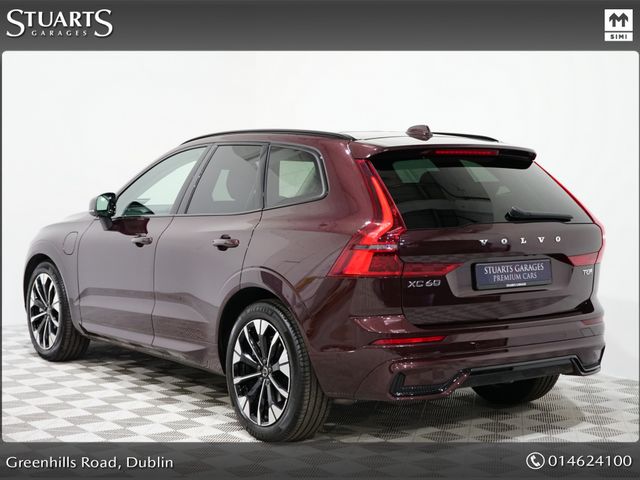 Image for 2025 Volvo XC60 XC60 T8 455HP 252D reg ULTRA DARK: MULBERRY RED METALLIC WITH BLACK LEATHER, 20” DIAMOND CUT ALLOYS, AIR SUSPENSION, PANORAMIC ROOF