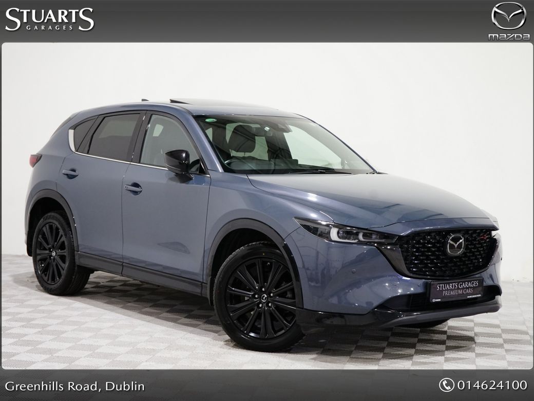 Image for 2022 Mazda CX-5 2.2D (150PS) HOMURA*ELECTRIC TAILGATE, KEYLESS, HEADS UP, NAV, ELECTRIC HEATED MEMORY SEATS, TRAFFIC SIGN RECOGNITION, REAR CAMERA, ADAP CRUISE, LANE DEPARTURE, HEATED SEATS, DUAL CLIMATE, BLIND