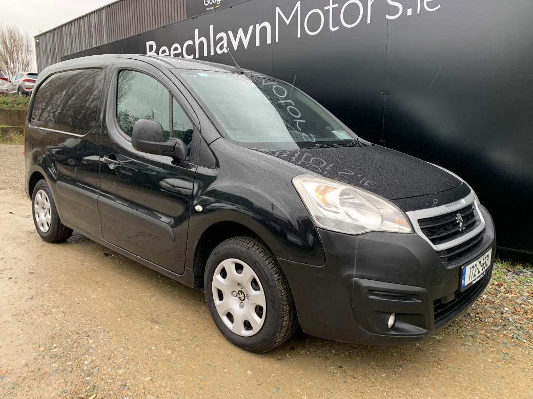 Image for 2017 Peugeot Partner 1.6 HDI 75BHP PROFESSIONAL 3 SEATER // PRICE EXCL. VAT // ONE OWNER // EXCELLENT SERVICE HISTORY // 